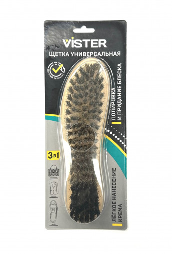 VISTER щетка для обуви в блист.16см 