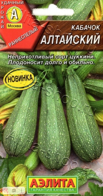 Кабачок цук Алтайский Аэлита 