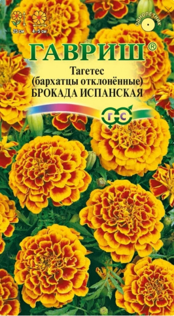 Бархатцы Брокада ИСПАНСКАЯ Гавриш 