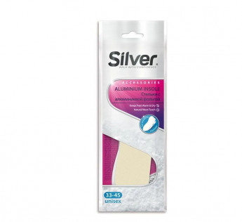 SILVER стельки 36/46 алюм.фольги 
