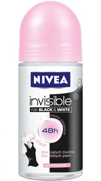 Nivea шар жен нев.защ бел/чер clear 