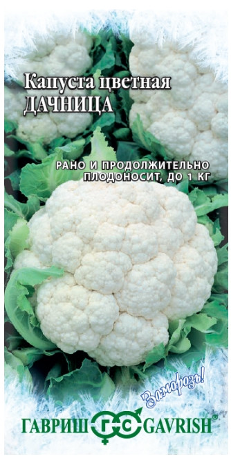 Капуста цвет. Дачница Гавриш 