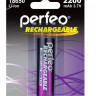 Аккум.Perfeo Li-lon 18650 2200mAh - 
