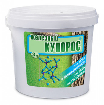 Железный купорос ведро 3кг     В/Х 