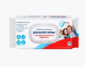 Салфетки влажн. СВЕТОФОР 120шт сем. 