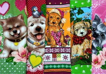 Полотенце ваф.кух.СОБАКА 60*47см 