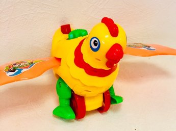 986-2 Каталка курочка несет яйца 
