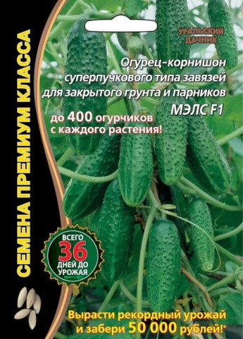 Огурец Мэлс F1 Ур.Дачник премиум 