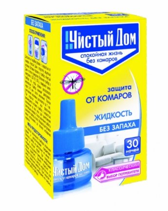 Чистый дом жидкость д/фумиг.30 ноче 
