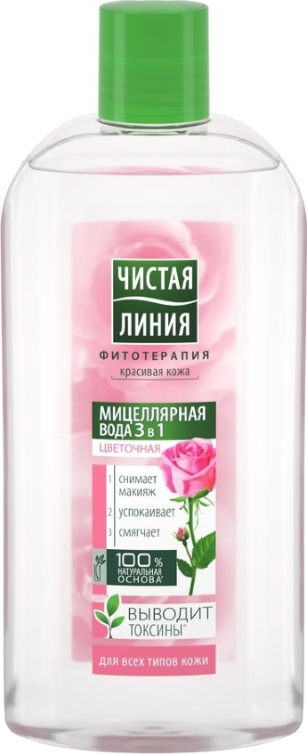 ЧЛ мицел.вода большая 3в1 400мл 