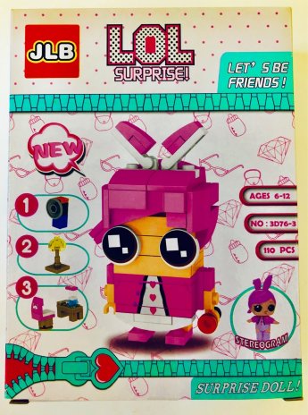 3D76H-3 Конструктор LOL 110дет 
