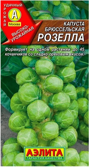 Капуста брюсс. Розелла 