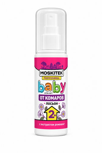 MOSKITEK PROF BABY ЛОСЬОН 2+ 100мл 