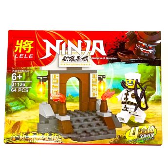 31126 Конструктор NINJA 64PCS 