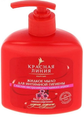 Красная лин интим.мыло 300мл Чайн.д 