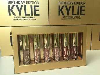 Помада Кайли 6шт.BIRTHDAY(ЗОЛОТО) 